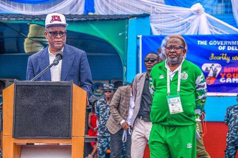 Senator John Owan Enoh, Minister of Sports Development