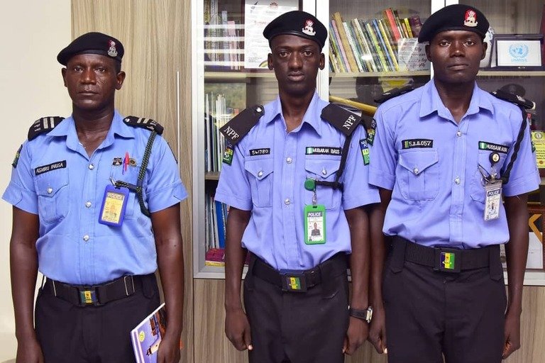 Police constables serving in the Jimeta Police Division of the Adamawa State Command