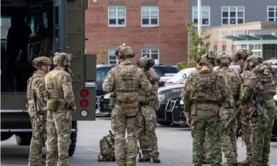 16 killed in US mass shooting, police launch manhunt