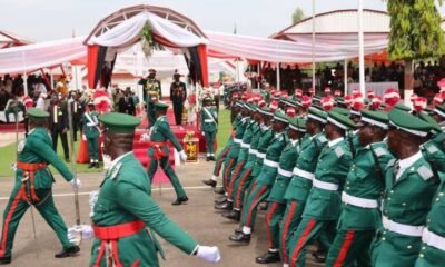 Passing Out Parade of over 6000 recruits of the Nigerian Army