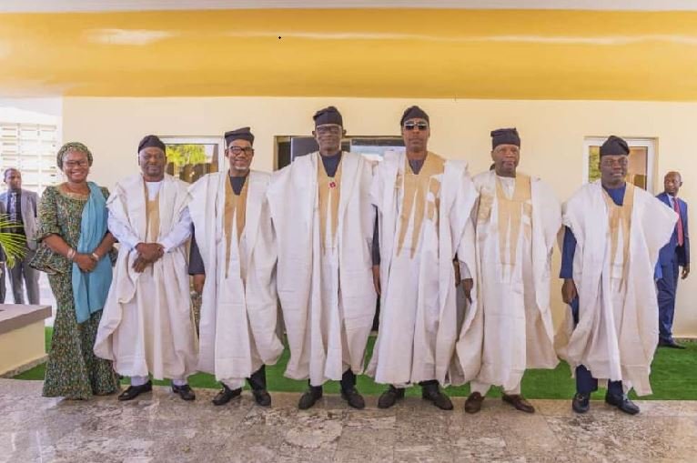 Governors of Adamawa, Bauchi, Yobe, Borno, Gombe States in the Northeast of Nigeria