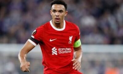 Alexander-Arnold had helped Liverpool open the scoring in the 20th minute