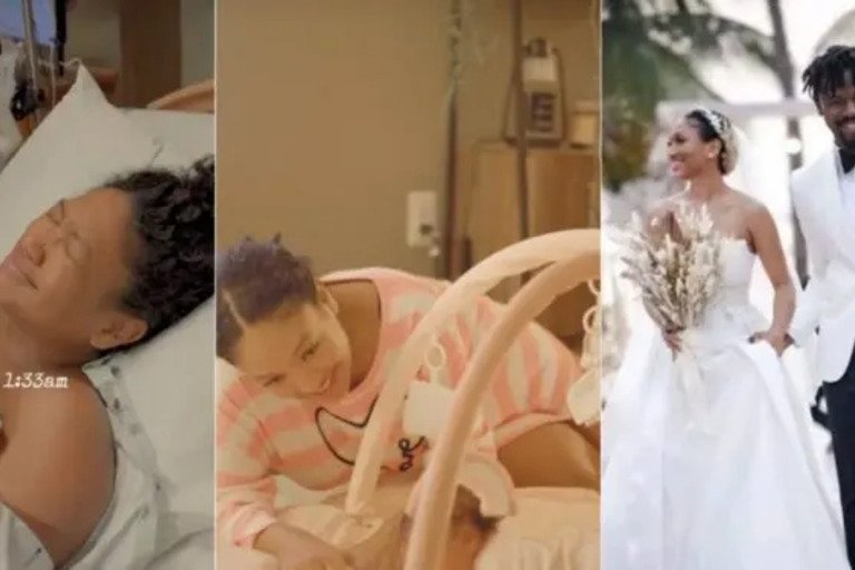 Johnny Drille birth first child with wife