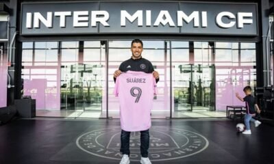 Luis Suarez was unveiled as Inter Miami's new number 9