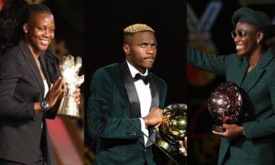 Women’s Goalkeeper of The Year, Men's and Women's African Footballer of the Year winners