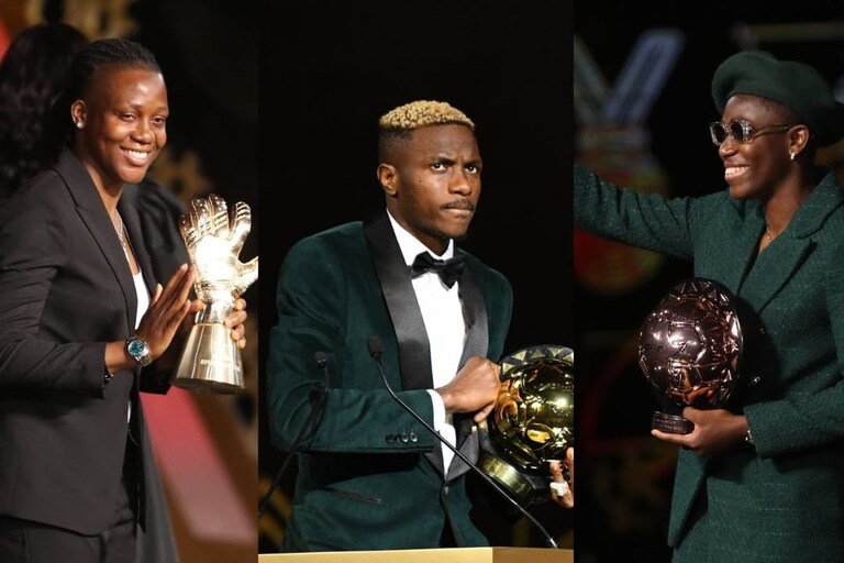 Women’s Goalkeeper of The Year, Men's and Women's African Footballer of the Year winners