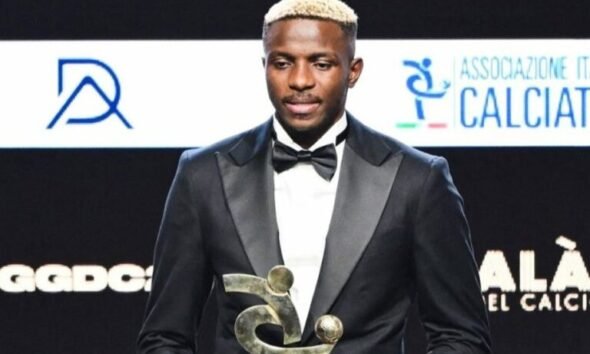 Adebayor tips Osimhen to win CAF player of the year award