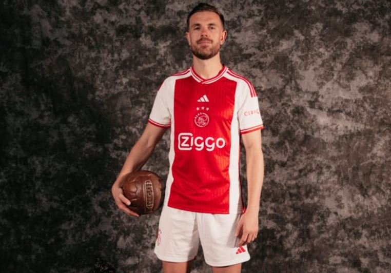 Jordan Henderson was handed the number 6 shirt at Ajax