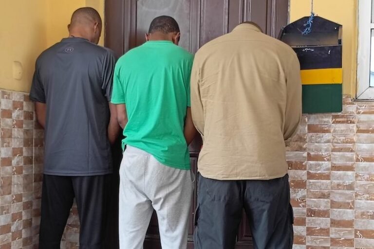 Three Rivers officers arrested for $3000 extortion paraded in Port Harcourt