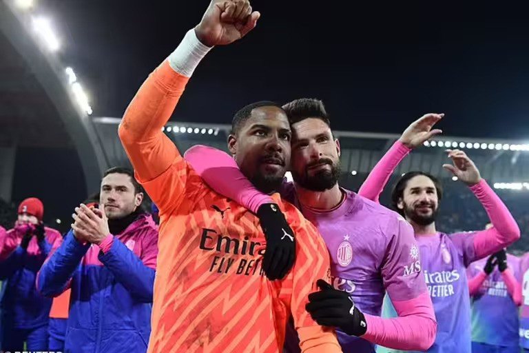 Mike Maignan, AC Milan goalie racially abused during Udinese clash