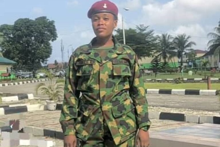 Ruth Ogunleye, a Nigerian female soldier, has made severe claims against her superiors in the Army.