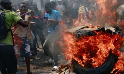 DR Congo: Protesters burn US flags, target western embassies