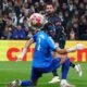 Manchester City's Bernardo Silva scores their second goal past FC Copenhagen's Kamil Grabara