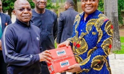 Erisco Foods donate cartons of tomato paste to Abia