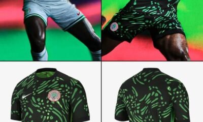 New Super Eagles of Nigeria’s 2024 home and away kits