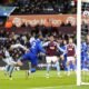 Axel Disasi thought he had won the match for Chelsea at Aston Villa