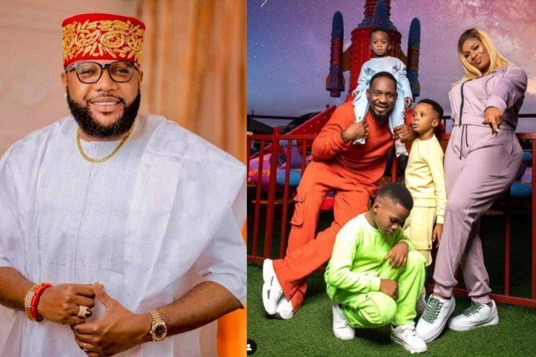 Emeka Okonkwo, aka E-Money and Junior Pope's family