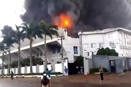 Christ Embassy headquarters in Lagos gutted by fire