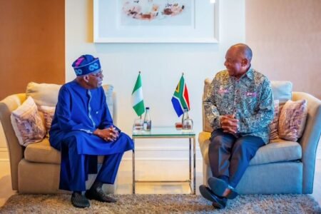 Tinubu to co-chair 11th session of Nigeria-South Africa Bi-National Commission with Ramaphosa
