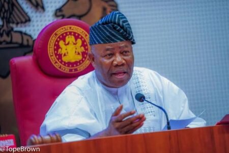 Akpabio urges Nigerians to pray for Tinubu-led administration