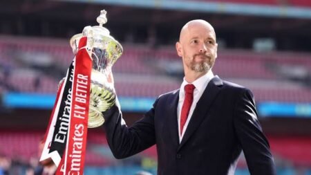 Ten Hag guided United to an EFL Cup and an FA Cup in his two years in charge, but struggled to win supporters over in the Premier League last season.