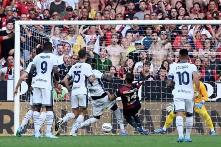 Thuram scores twice as Inter held to draw at Genoa