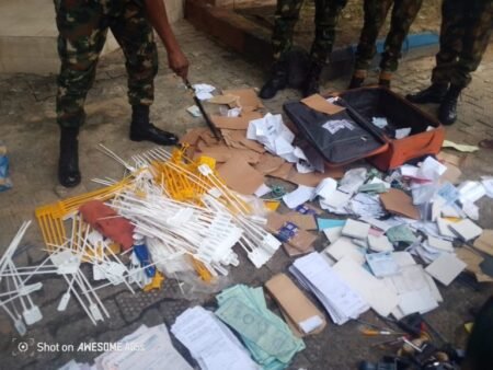 Troops bust syndicate printing fake documents for stolen crude oil in Niger Delta