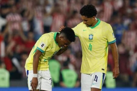 Brazil slumped to fourth defeat in their last five World Cup qualifiers