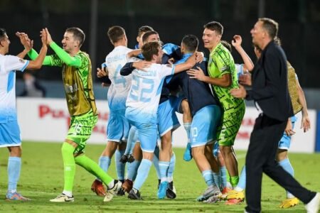 San Marino are ranked 210th, with Liechtenstein 199th in the world