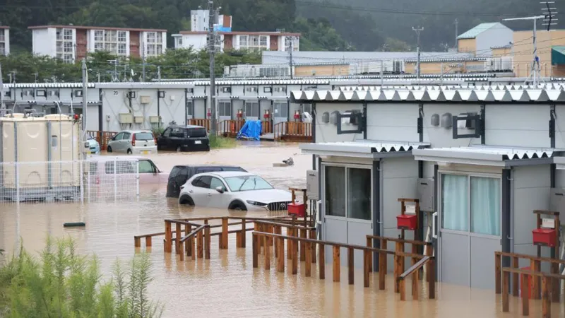 Japan flooding