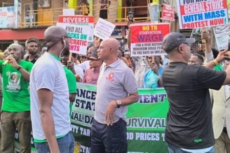 #Protest: Protesters gather as demonstration holds in Abuja