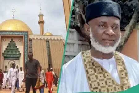 Nigerians react as Igbo man becomes Imam of Abuja National mosque