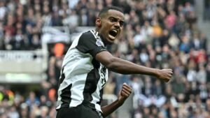 Alexandar Isak scored 23 goals and contributed six assists for Newcastle United in the Premier League