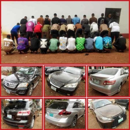 EFCC arrests 37 suspected internet fraudsters in Anambra 