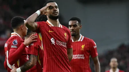 Gakpo brace helps Liverpool to 4-1 over Ipswich