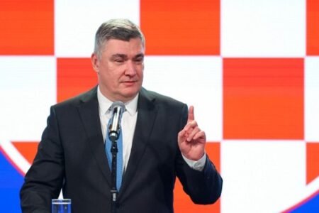 Croatia's President Zoran Milanovic re-elected in landslide victory