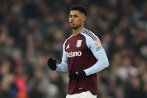 Rashford says he feels fitter, better since joining Aston Villa