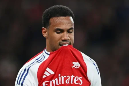 Arsenal defender Gabriel suffers injury against Fulham, chronicle.ng
