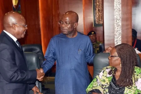 Rivers sole administrator Ibas attends his first NEC meeting