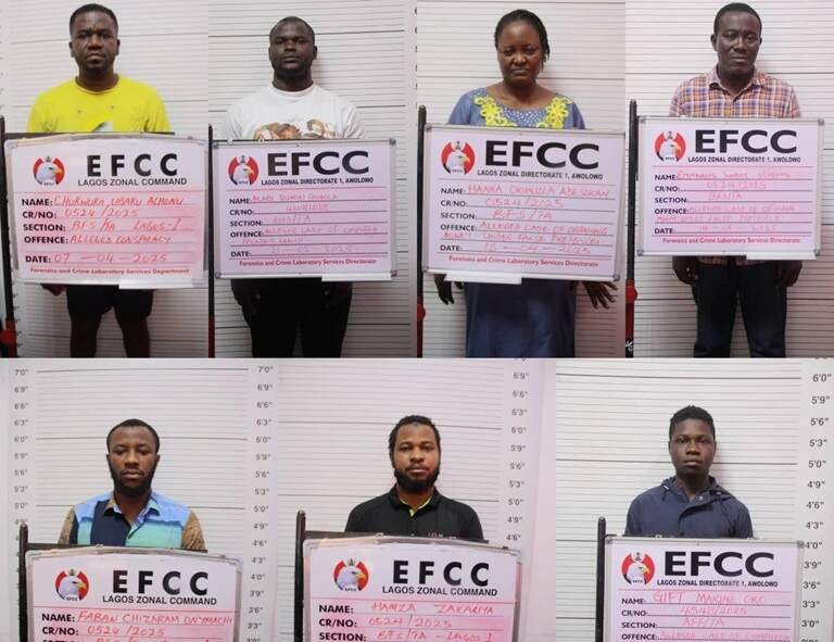 Wema bank staff, four others arraigned for bank fraud by EFCC in Lagos