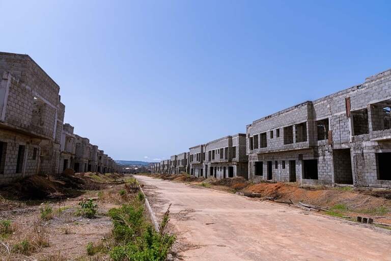 Some of the duplexes in the 753 housing units traced to Godwin Emefiele, former CBN governor by the EFCC