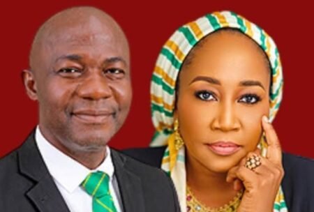 SunTrust Bank executives Innocent Mbagwu and Halima Buba were arraigned for fraud