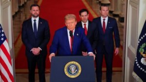 Trump hails US strikes on Iranian nuclear sites as ‘spectacular success’