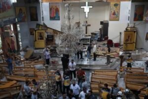 Syria: Suicide bomber kills 22 at church in Damascus