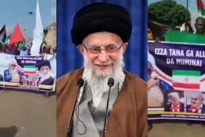 Katsina youths protest in support for Iran while condemning Trump, Israel