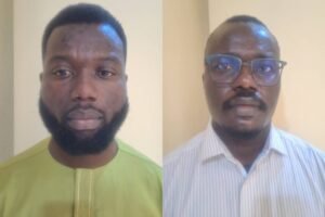 Awerusuo Otorudo and Chukwuebuka Ehirim were arraigned for the CBEX fraud