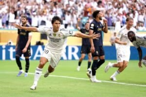 Gonzalo Garcia heads Real Madrid into Club World Cup quarter-finals