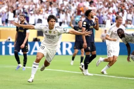 Gonzalo Garcia heads Real Madrid into Club World Cup quarter-finals