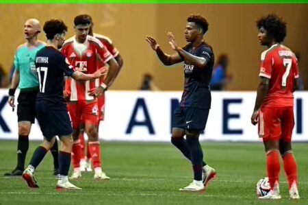 Nine-man PSG stun Bayern to reach Club World Cup semis