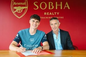 Kepa Arrizabalaga joined Arsenal from London rivals, Chelsea